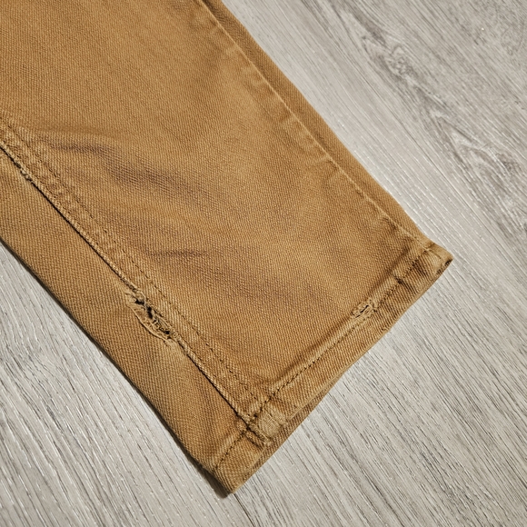 Empyre Verge Men's 28w Tan Distressed Khakis - Picture 7 of 15